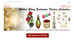 Desktop Screenshot of globalglory.in